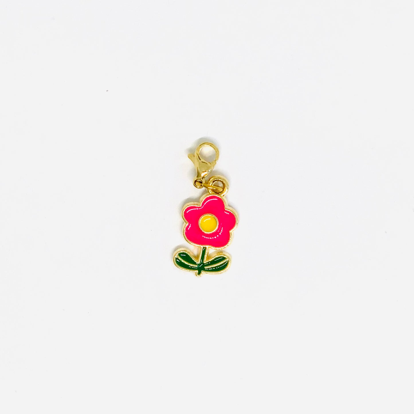 Flor rosa 2x1cm