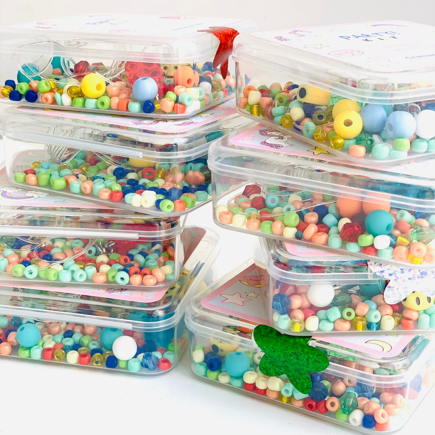 PARTY KIT (Pulseras desde 15 piezas) Envío gratis
