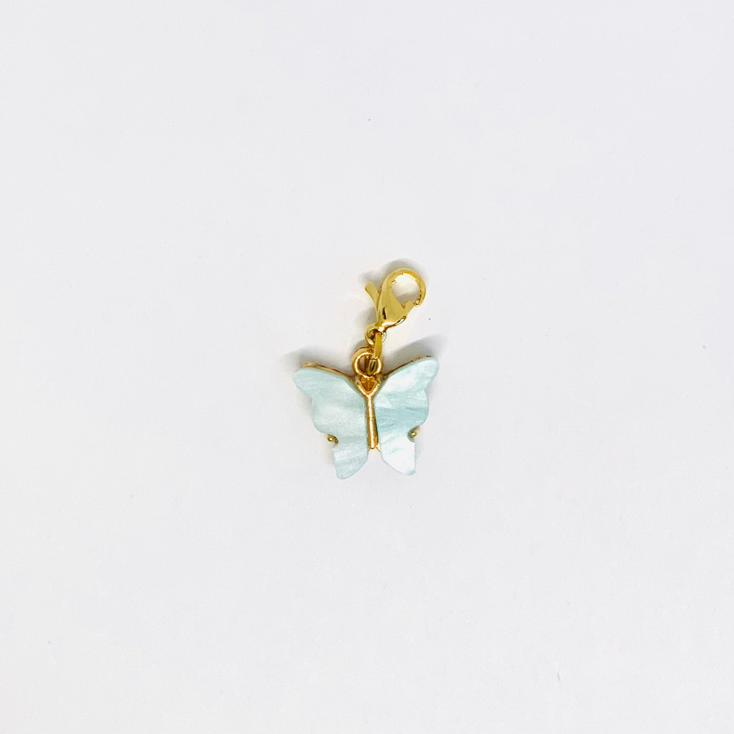Mariposa azul 1.2x1.5 cm