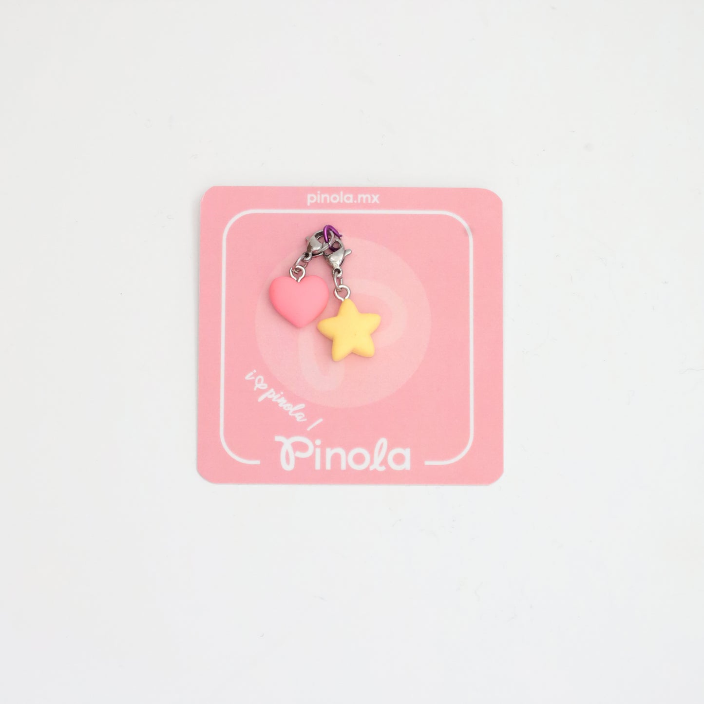 Dije Estrella y corazón