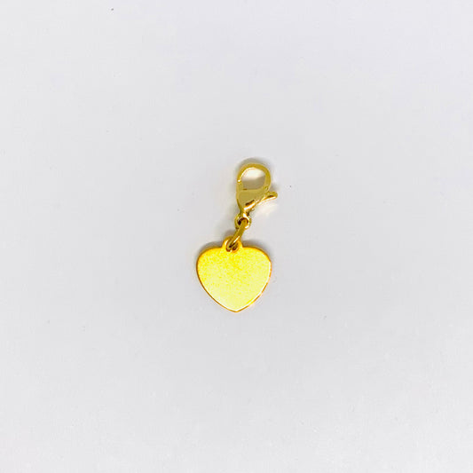Corazón dorado 1x1cm