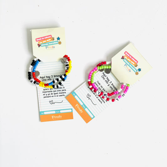 Pulseras mamá e hijo (Back to school)