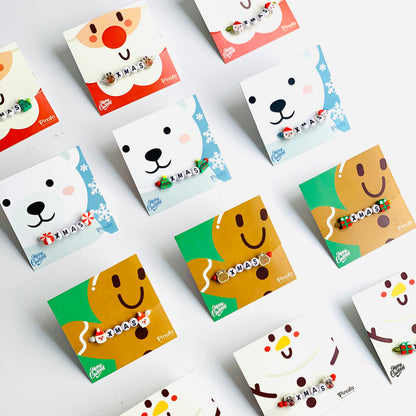 Kit Merry Christmas (30 piezas pulseras)