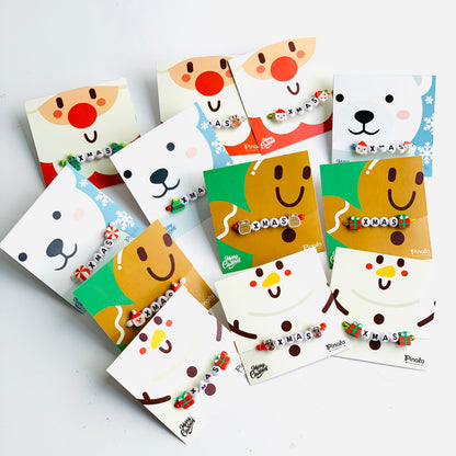 Kit Merry Christmas (15 piezas pulseras)