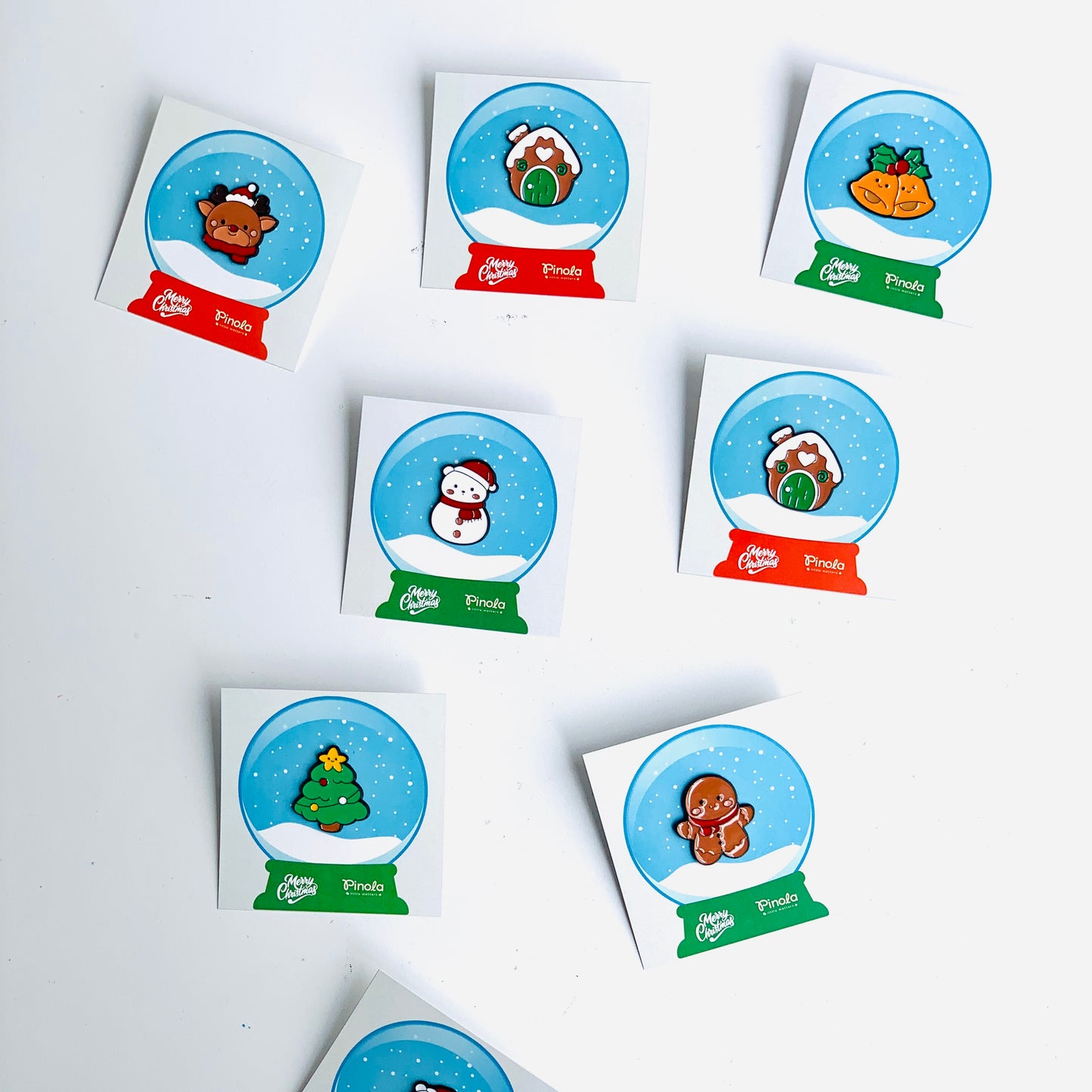 Kit Merry Christmas (15 piezas pines)