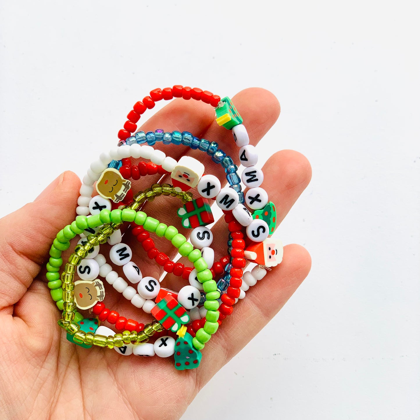 Kit Merry Christmas (30 piezas pulseras)