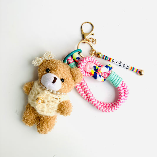 Charm  Buddy teddy pink
