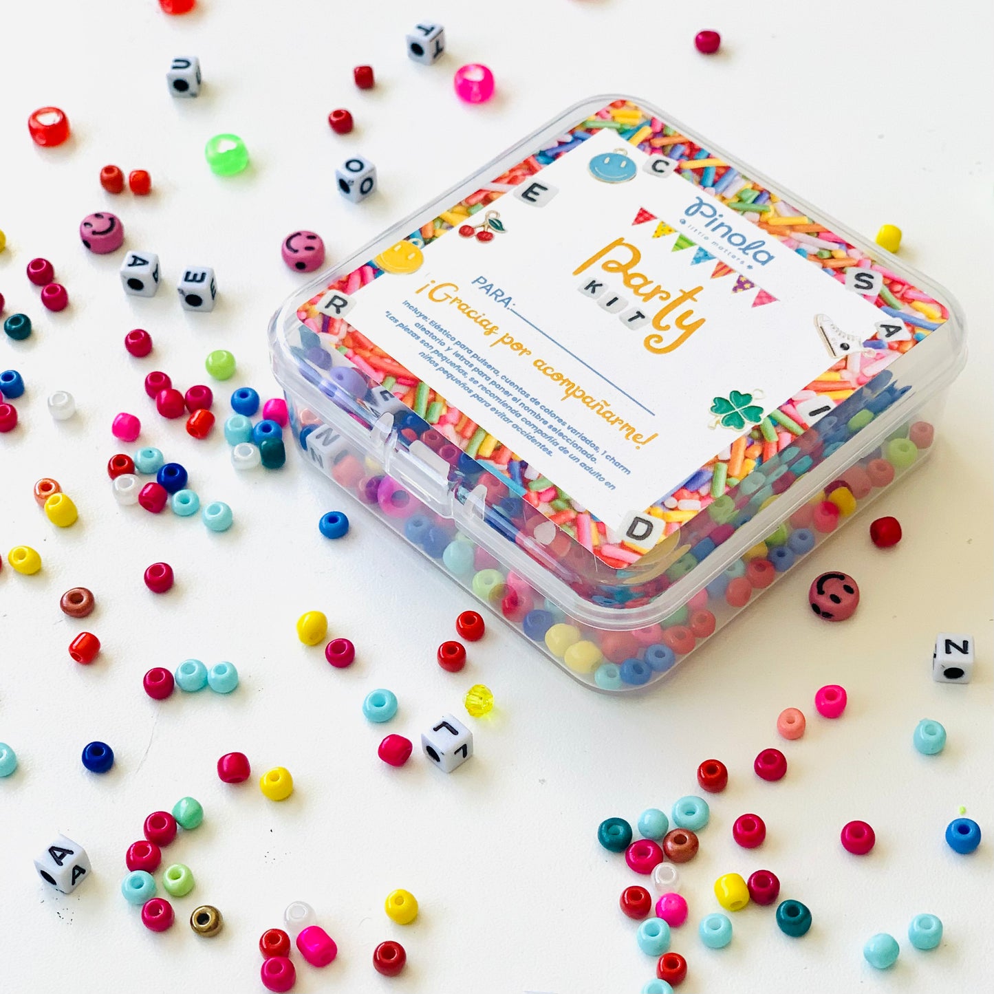 PARTY KIT (Pulseras desde 15 piezas) Envío gratis