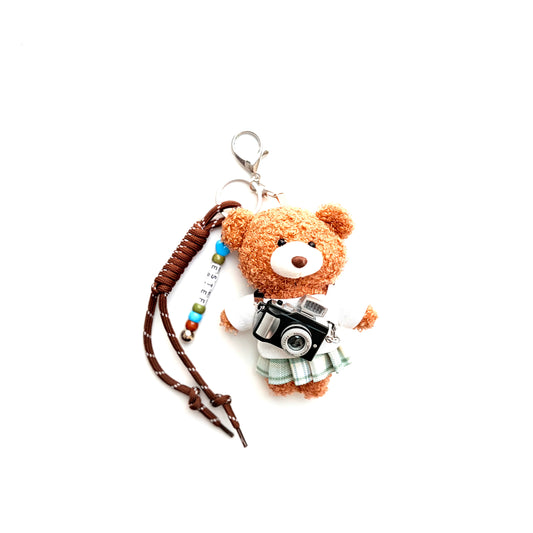 CHARM BUDDY POLAROID BEAR