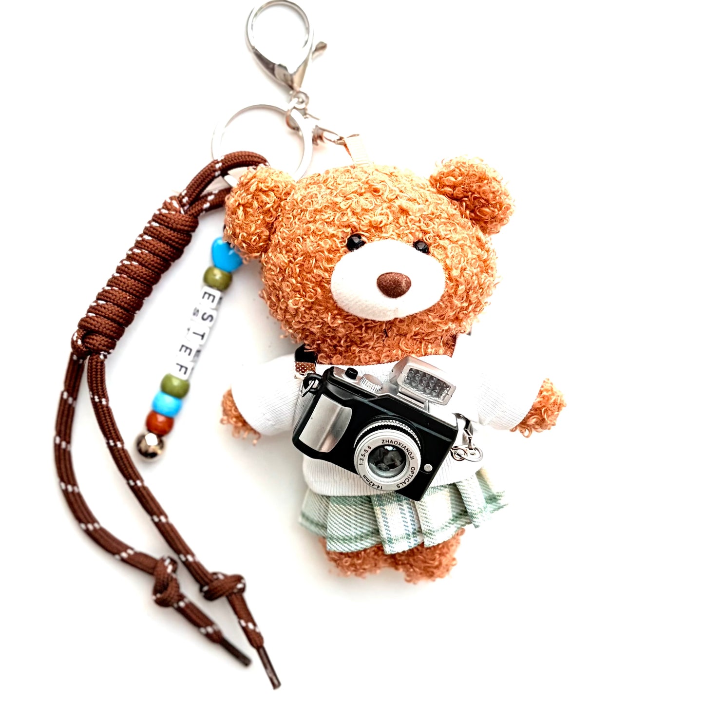 CHARM BUDDY POLAROID BEAR