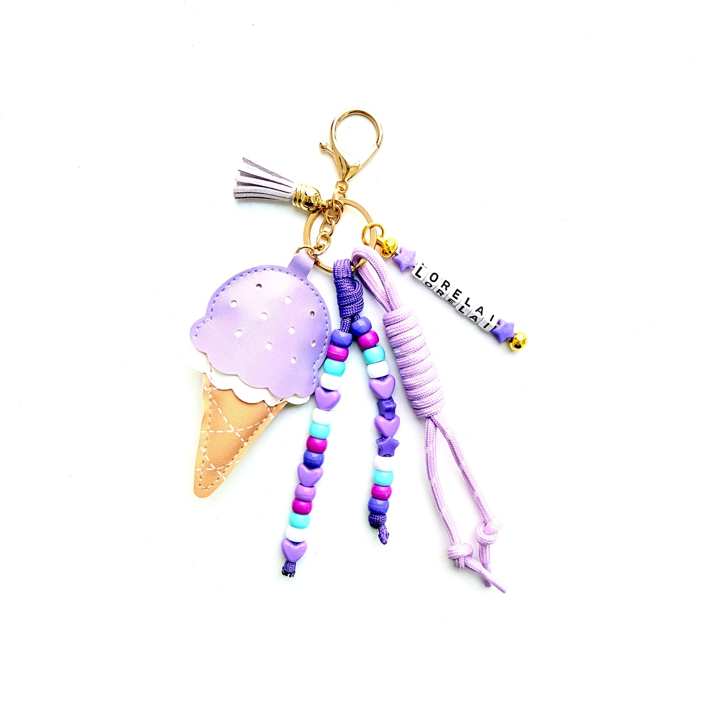 CHARM BUDDY PURPLE ICE CREAM