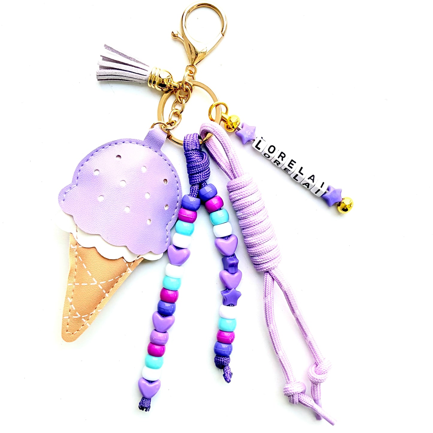 CHARM BUDDY PURPLE ICE CREAM
