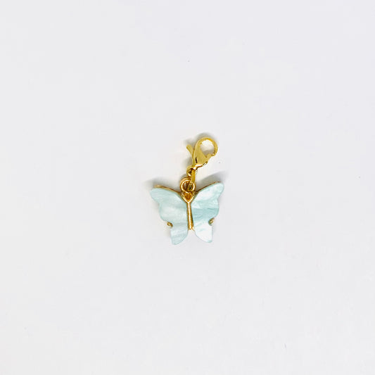 Mariposa azul  1.2x1.5 cm