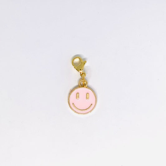 Smiley rosa claro 1x1cm