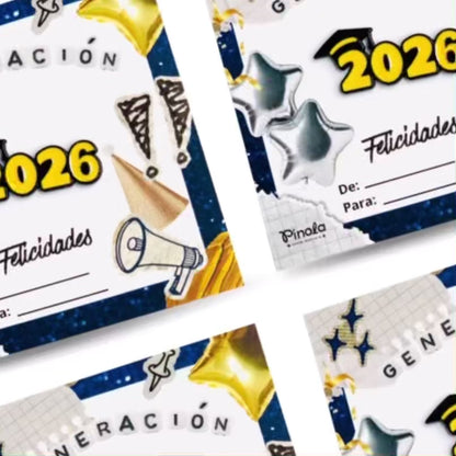 Bundle de Graduación desde 15 piezas